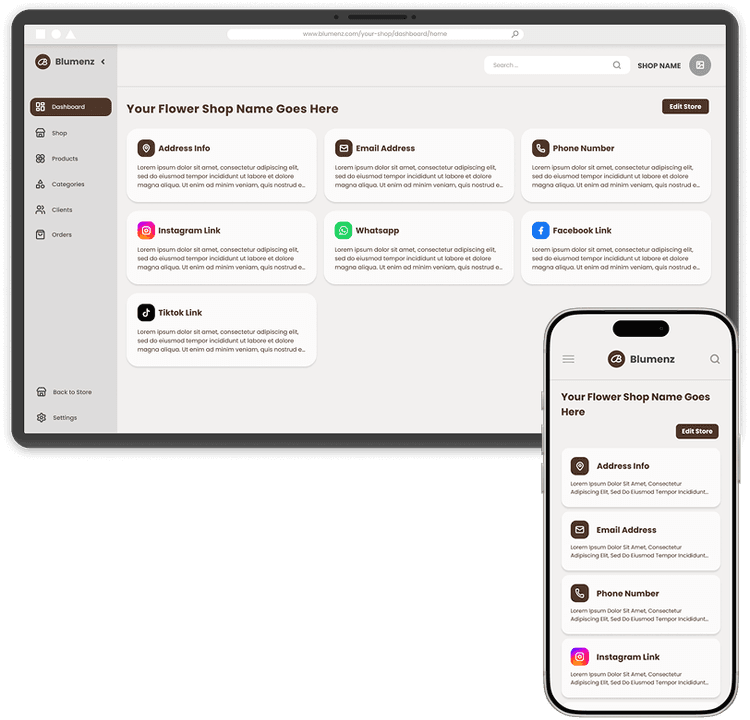 Dashboard UI Screens Group